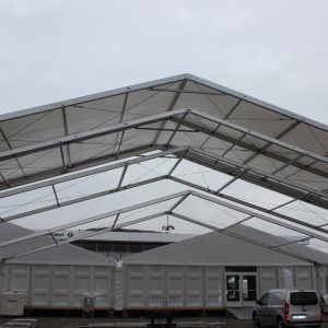 GROßZELT CARBON 40x10 m SH 4,00 m