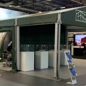 GROßZELT CARBON 4x5,5 m SH 2,80 m