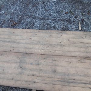Gebrauchte Bodenplatten 0,5 x 5m