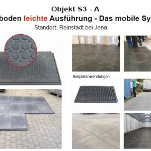 Eventboden leichte Ausführung - Das mobile System